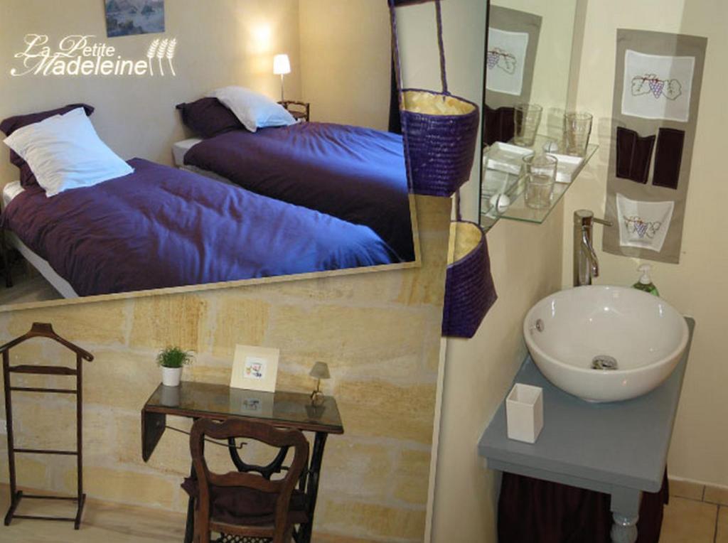 La Petite Madeleine Hotel Castillon-la-Bataille Værelse billede